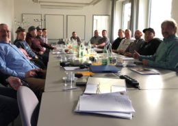 Hoy Geokunststoffe GmbH schult die ersten beiden Gabionenbauer auf zulassungskonformes Bauen